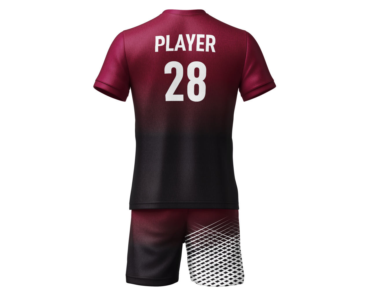 Soccer Uniform With Name and Numbers