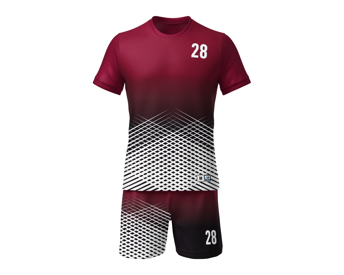 Soccer Uniform With Name and Numbers