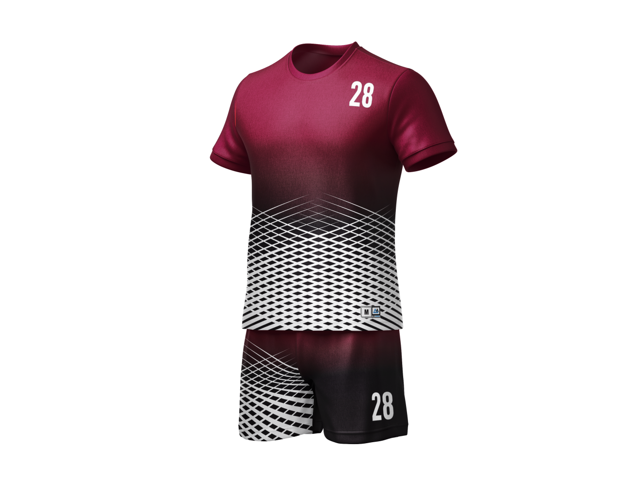 Soccer Uniform With Name and Numbers