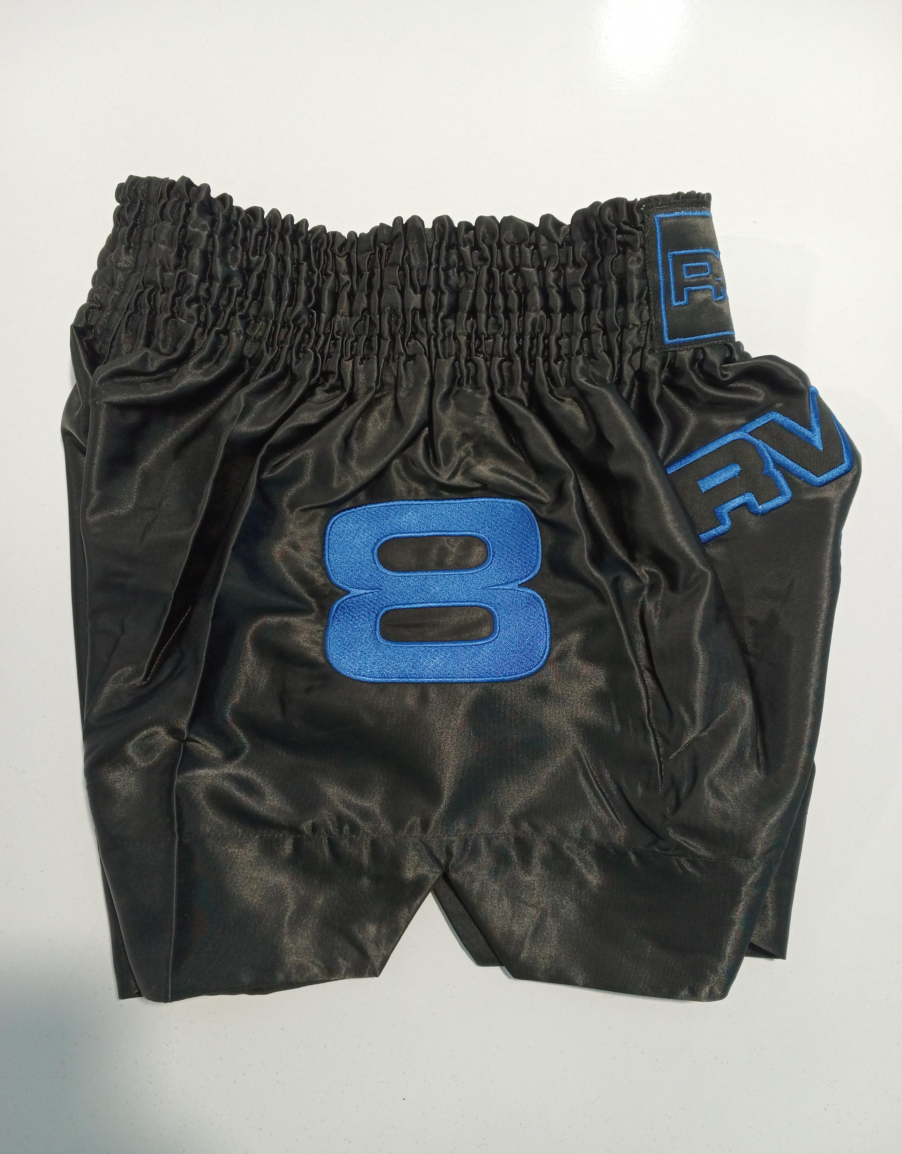 MUAY THAI SHORT BLACK RVLTN-8